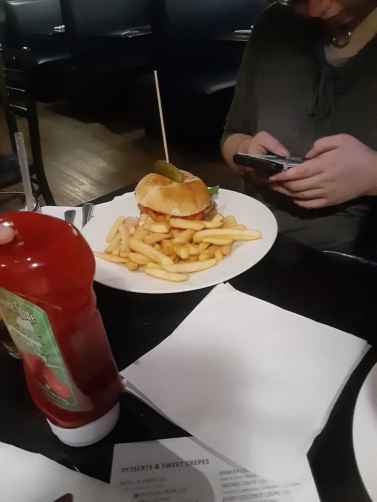 Cyclops Burger and Fries