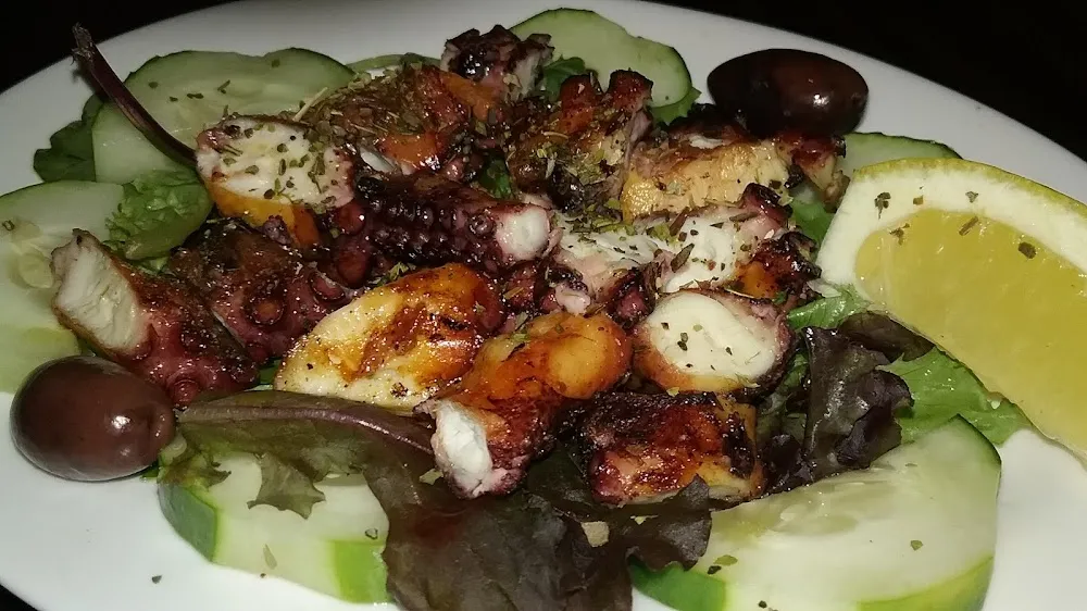 Greek Grilled Octopus